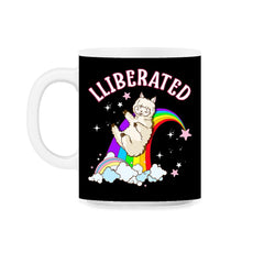 Rainbow Llama Gay Pride Funny Gift print 11oz Mug