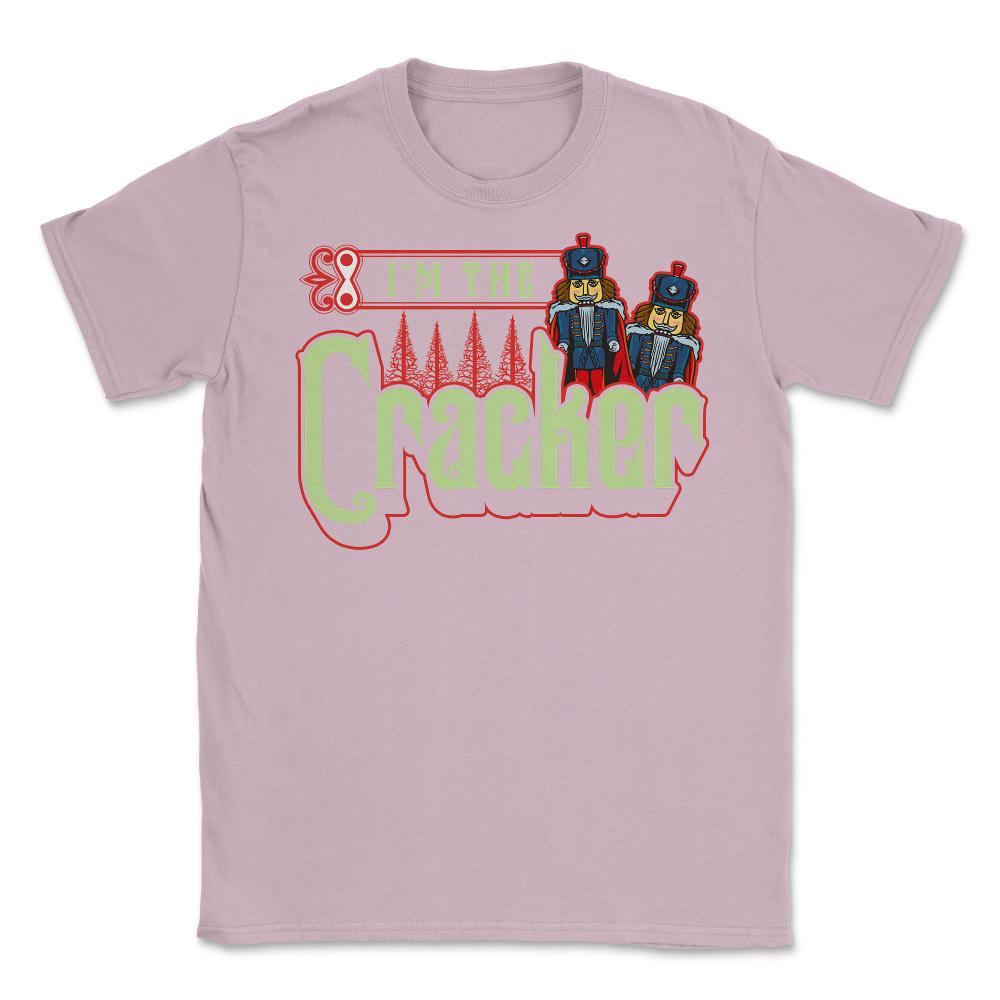 I’m The Cracker Funny Matching Xmas Design For Her graphic Unisex