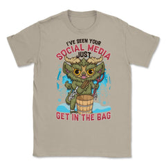 I’ve Seen Your social media Just Get in the Bag Fun Krampus product - Cream