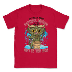 I’ve Seen Your social media Just Get in the Bag Fun Krampus product - Red