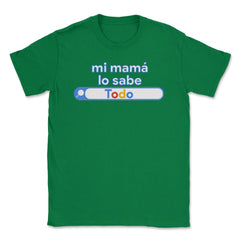 Mi mamá lo sabe Todo buscándolo gracioso funny product Unisex T-Shirt