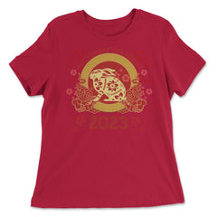 Chinese New Year The Year of the Rabbit 2023 Chinese product - Women's Relaxed Tee - Red