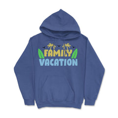 Family Vacation Tropical Beach Matching Reunion Gathering design - Royal Blue