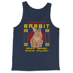 Chinese Year of Rabbit 2023 Chinese Aesthetic print - Tank Top - Navy