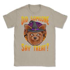 Did Someone Say Treat? Funny Yorkie Halloween Costume Design product