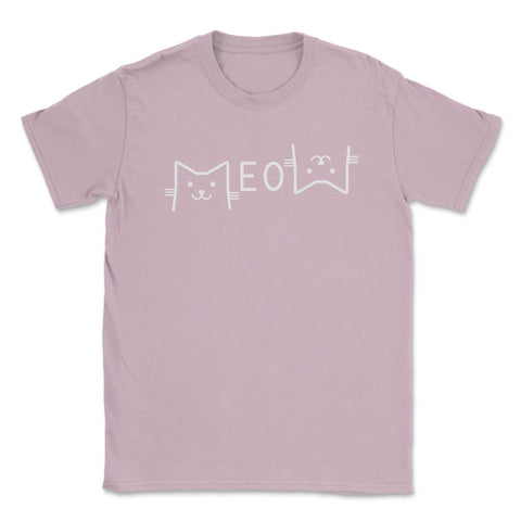 Funny Meow Cute Cats Trendy Cat Lover Pet Owner Humor design Unisex - Light Pink