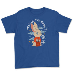 Chinese New Year Rabbit 2023 Kawaii Chinese Aesthetic graphic Youth - Royal Blue