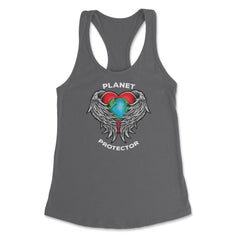 Planet Protector Earth Day Women's Racerback Tank