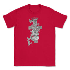 Jesus You Carried my Pain for Love Unisex T-Shirt - Red