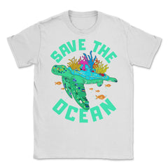 Save the Ocean Turtle Gift for Earth Day product Unisex T-Shirt
