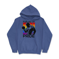 Fueled by Pride Gay Pride Iron Guy2 Gift product Hoodie - Royal Blue
