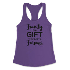 Family Reunion Gathering Family Is A Gift That Lasts Forever design - Purple