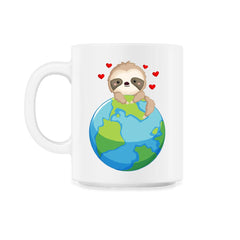 Love the Earth Sloth Earth Day Funny Cute Gift for Earth Day design