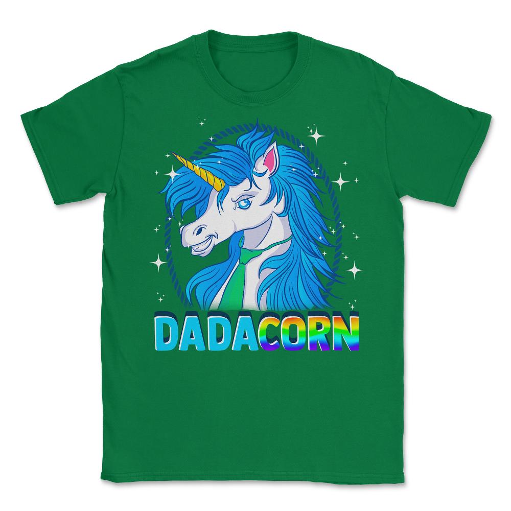 Dadacorn Unicorn Dad Gift for Father's Day design Unisex T-Shirt