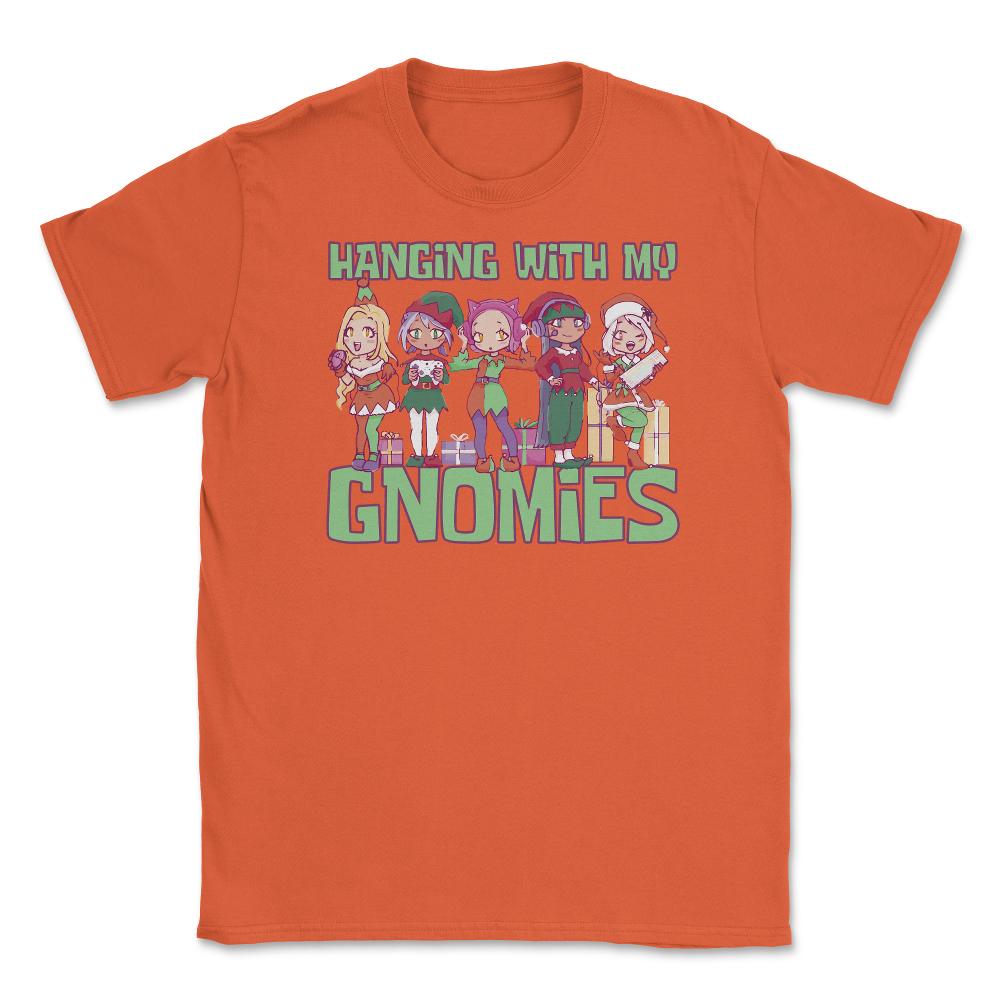 Hanging With My Gnomies Cute Kawaii Anime Gnomes product Unisex - Orange