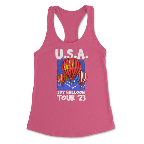 Spy Balloon Tour 2023 February 4th, 2023,Spy Balloons Funny design - Hot Pink