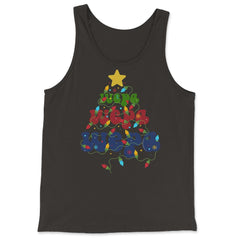Wepa Wepa Wepa Puerto Rico Christmas Tree Boricua product - Tank Top - Black