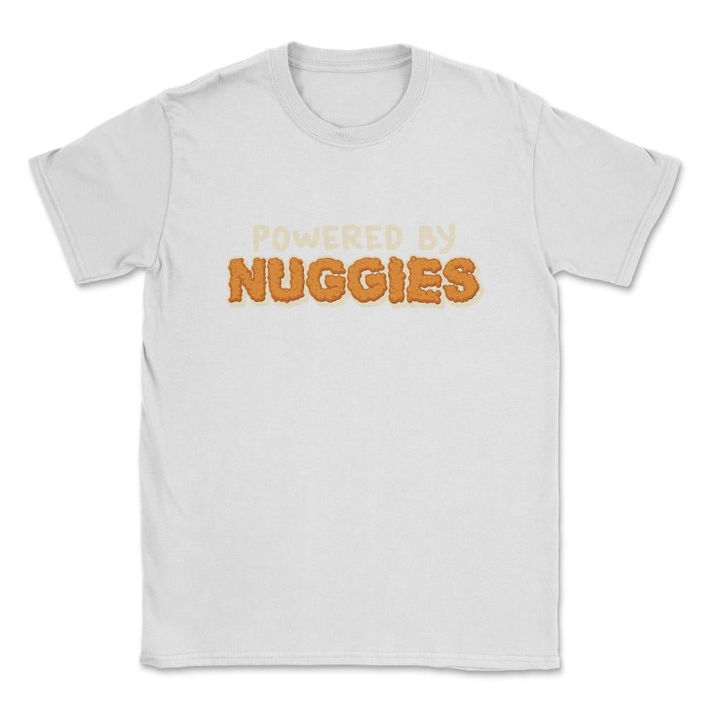 Power By Nuggies Comic Art Style Chicken Nugget Hilarious graphic