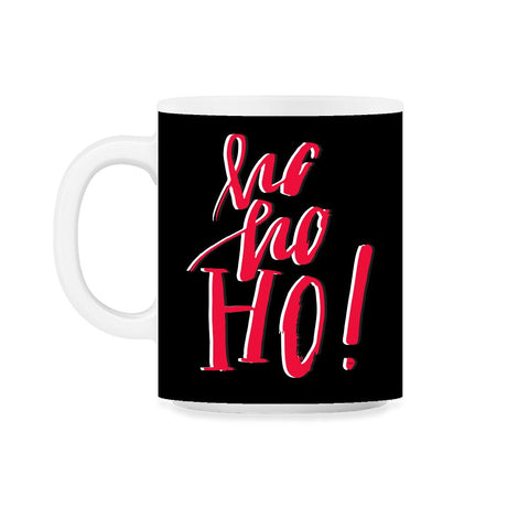 HO HO HO Design Christmas T-Shirt Tee Gift 11oz Mug