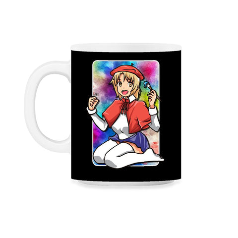 Anime Girl Painter Colorful Manga Artist Gift graphic 11oz Mug