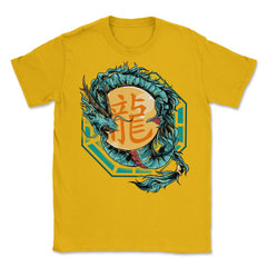 Dragon Japanese Mythology Japanese Dragon product Unisex T-Shirt - Gold