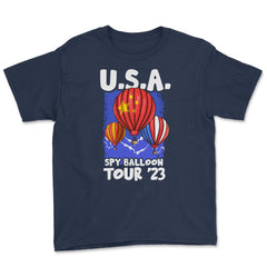 Spy Balloon Tour 2023 February 4th, 2023,Spy Balloons Funny design - Navy