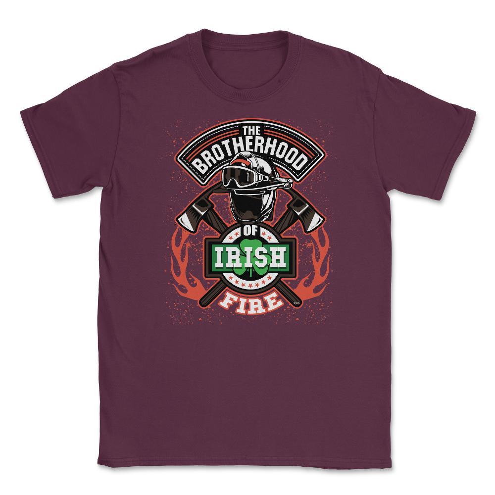 Irish Fire Brotherhood of St Patrick Unisex T-Shirt