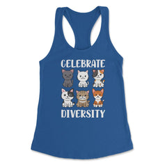 Funny Celebrate Diversity Cat Breeds Owner Of Cats Pets graphic - Royal