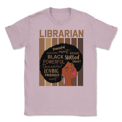 Librarian Melanin African American Woman Reading Lover print Unisex