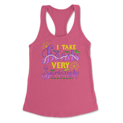 Mardi Gras I take Beads Very Seriously Funny Gift product Women's