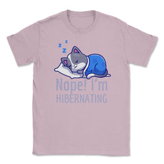 Nope! I’m Hibernating Funny Kawaii Kitten Sleeping design Unisex