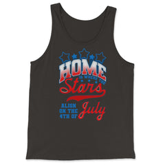 Home is where the Stars Align on the 4th of July product - Tank Top - Black