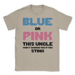 Funny Uncle Humor Blue Or Pink Boy Or Girl Gender Reveal product - Cream