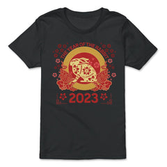 Chinese New Year The Year of the Rabbit 2023 Chinese product - Premium Youth Tee - Black