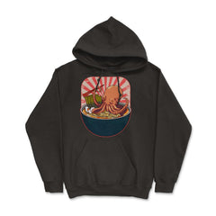 Ramen Octopus for Fans of Japanese Cuisine and Culture product - Hoodie - Black