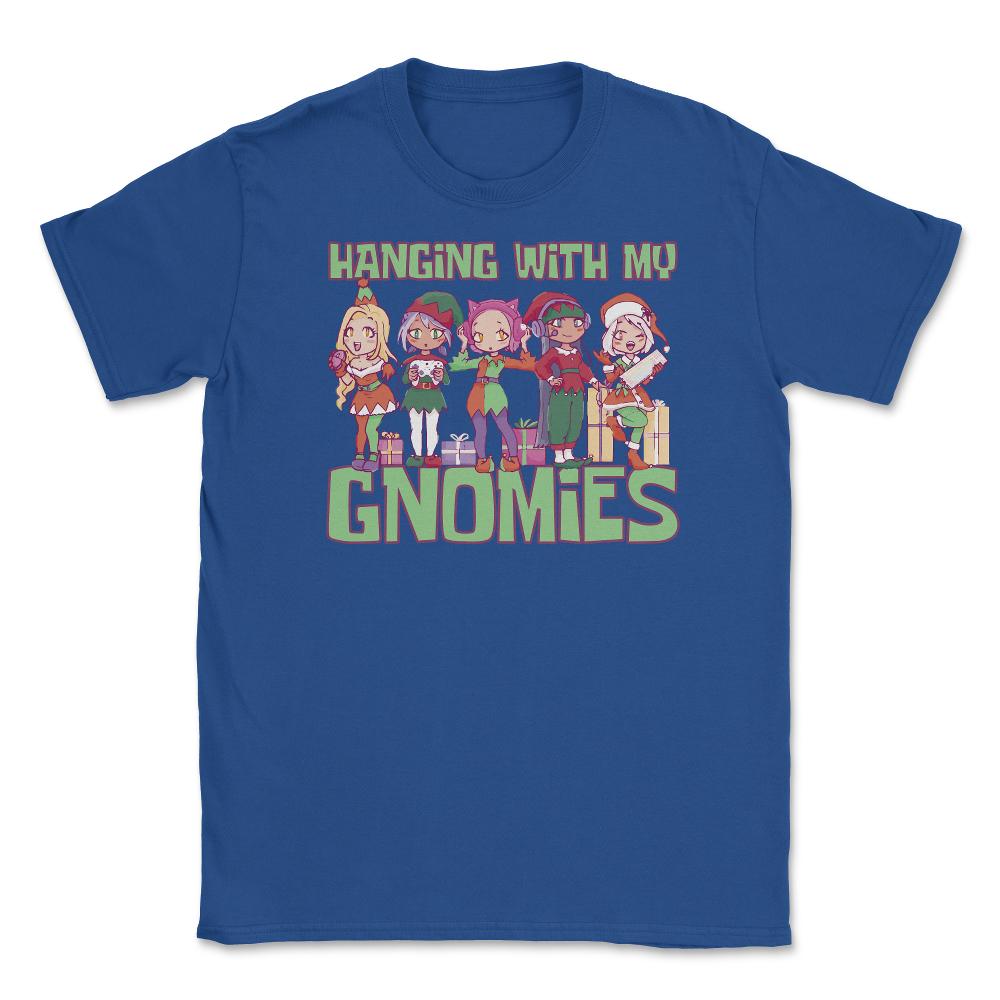 Hanging With My Gnomies Cute Kawaii Anime Gnomes product Unisex - Royal Blue