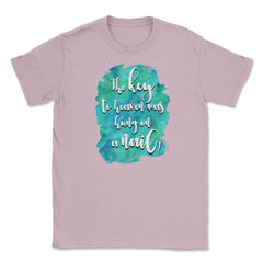 The key to heaven was hung on a nail Christian product Unisex T-Shirt - Light Pink