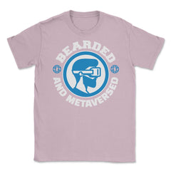 Bearded and Metaversed Virtual Reality & Metaverse product Unisex - Light Pink