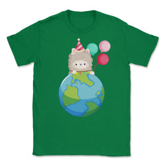 Happy Earth Day Llama Funny Cute Gift for Earth Day product Unisex - Green