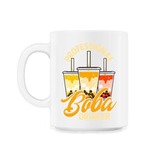 Professional Boba Drinker Bubble Tea Design design 11oz Mug