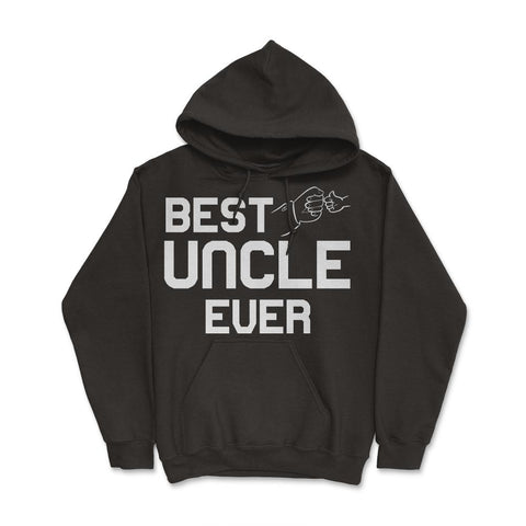 Funny Best Uncle Ever Fist Bump Niece Nephew Appreciation product - Black