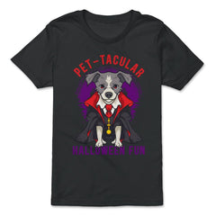 Pet-tacular Dog Halloween Design Graphic For Dog Lovers product - Premium Youth Tee - Black