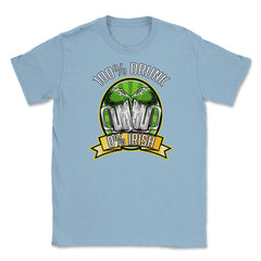 100% Drunk 0% Irish Saint Patrick Day Humor Unisex T-Shirt