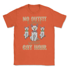 No Outfit is Complete without Cat Hair Funny Cat Design graphic