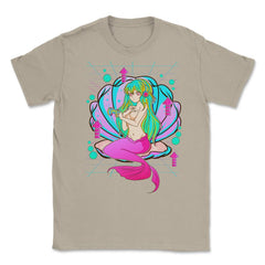 Anime Mermaid Gamer Pastel Theme Vaporwave Style Gift graphic Unisex - Cream