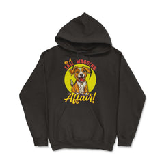 Jack Russell Terrier It's A Tail-Wagging Affair! Quote Print product - Hoodie - Black