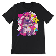 Harajuku Street Fashion Painter Anime Girl product - Premium Unisex T-Shirt - Black