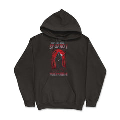 Don't Ever Judge A Situation You've Never Been In Grim design - Hoodie - Black
