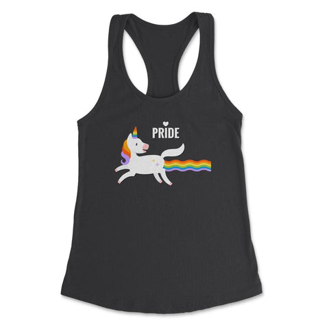 Rainbow Unicorn Gay Pride Month t-shirt Shirt Tee Gift Women's