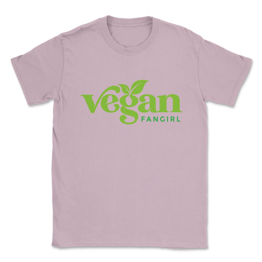 Vegan Fangirl Hand-Drawn Lettering Design Gift graphic Unisex T-Shirt